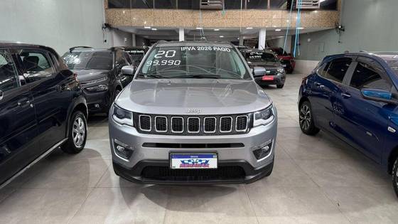 JEEP COMPASS 2.0 16V FLEX LONGITUDE AUTOMÁTICO JEEP COMPASS 2.0 16V FLEX LONGITUDE AUTOMÁTICO